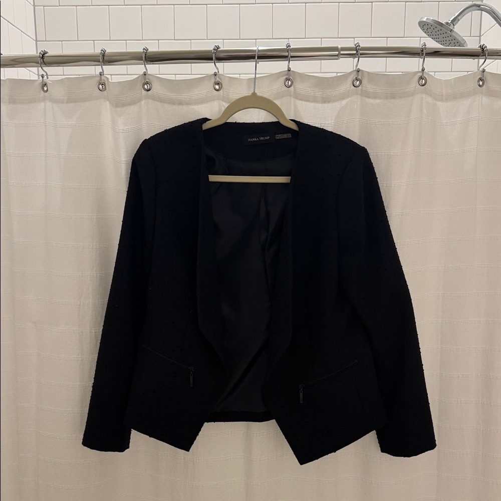 Ivanka Trump Classic Black Blazer